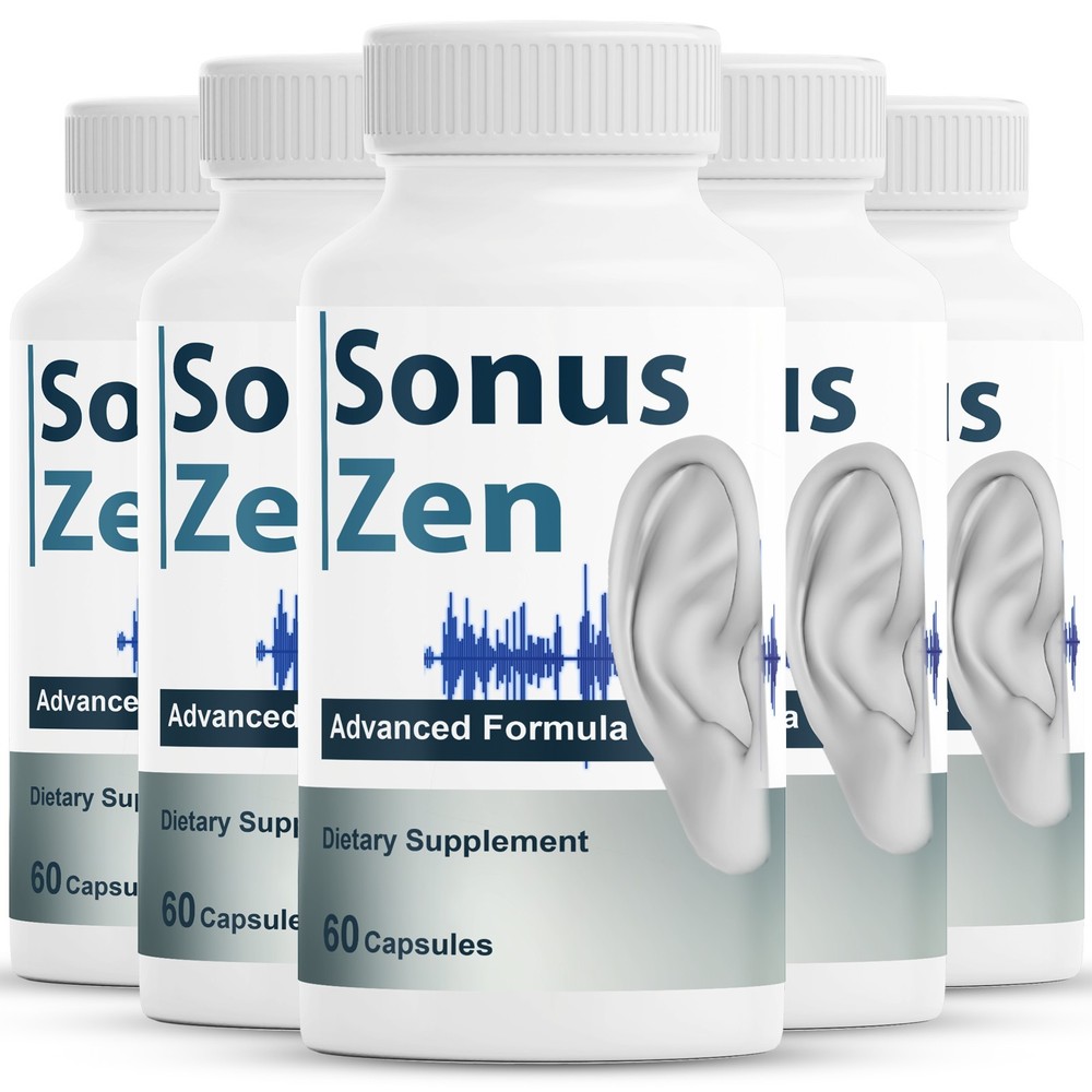 (5 Pack) SonusZen Capsules – Advanced Sonus Zen For Clear Hearing & Ear Support