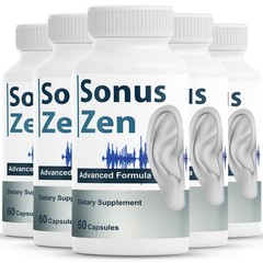 (5 Pack) SonusZen Capsules – Advanced Sonus Zen For Clear Hearing & Ear Support