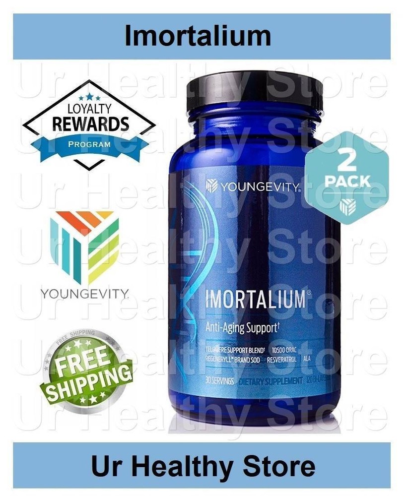 Imortalium 120 Tablets [2 PACK] Youngevity **LOYALTY REWARDS**