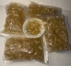 Capsule Top & Bottoms USA FREE SHIPPING 2,000 Empty Clear Gelatin Capsules, “00”