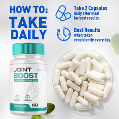 (3 Pack) Joint boost Advanced Support Formula Mobility Supplement 180 Capsules