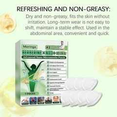 50% OFF Moringa Berberine x NAD+ 10-in-1 Advanced Nano Microneedle Patches New
