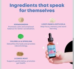 JoySpring Speech & Communication Support for Kids, Zeolite Supplement 30ml
