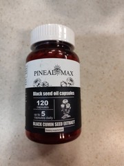 Pineal Max- Black Seed Oil Capsules- Cumin Seed Extract-120pc