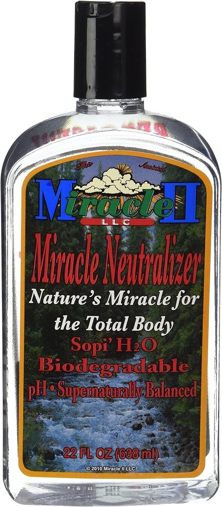 Miracle Ii Neutralizer 22 Oz Detox And Ph Balance Supplement For Health
