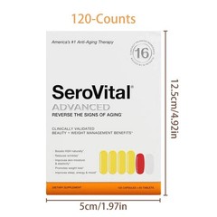SeroVital Advanced Dietary Supplement 120 Capsules + 60 Tablets