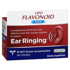 Plus Ear Ringing Caplets 100 Tabs by Lipo-Flavonoid