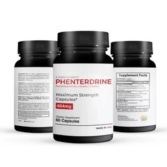 Phenterdrine, thermogenic fat burning formula 60 Capsules, Free Ship – Pack of 2