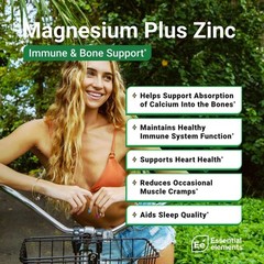Essential elements Magnesium Plus Zinc with Vitamin D3 – Scientifically Formulat