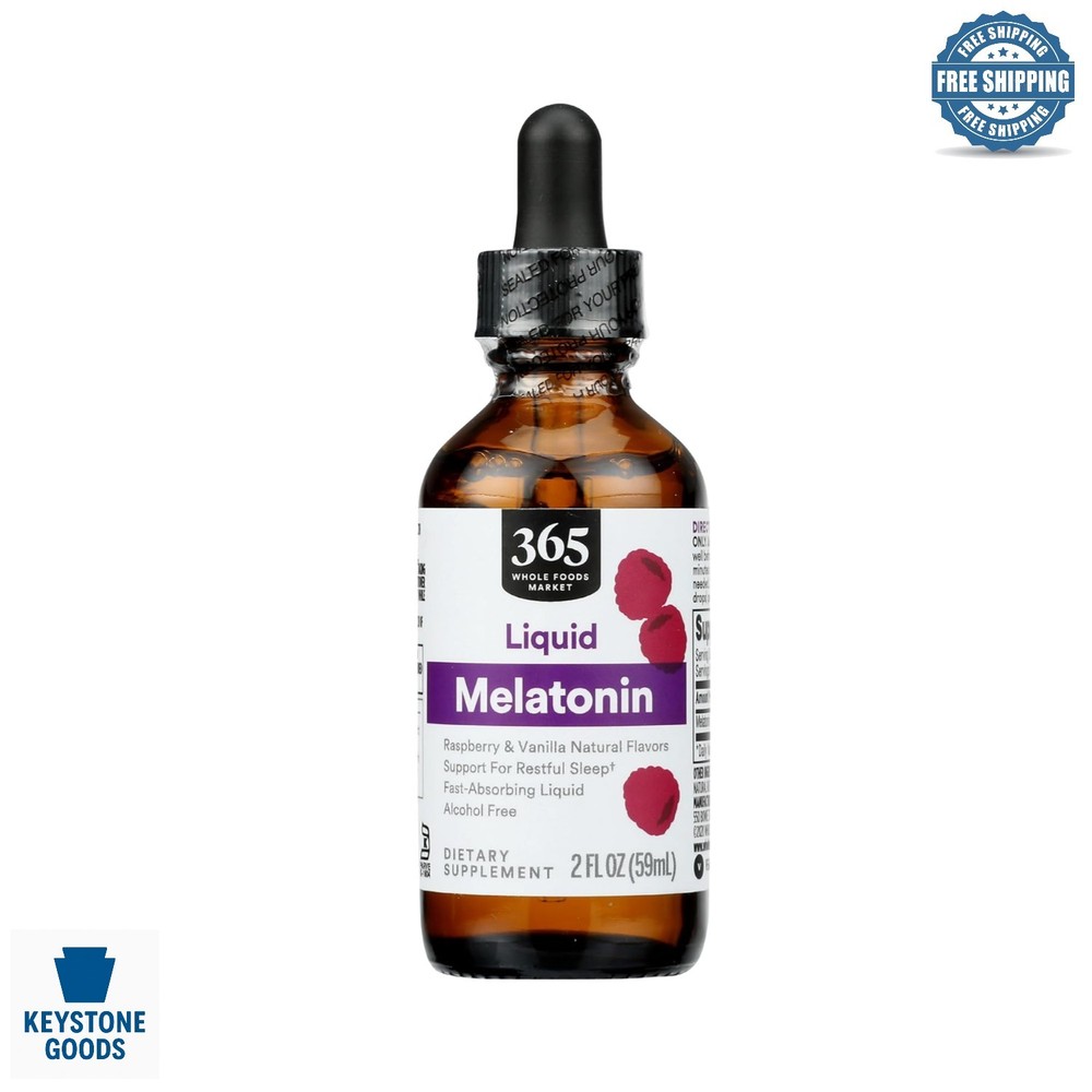 Liquid Melatonin – & Kosher, Fast-Absorbing, 2 fl oz