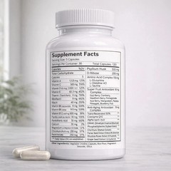 1 Pack SuppBotanics Immuno Vital Immune Support 150+ Nutrients 120 Caps