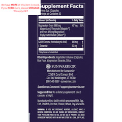 Magnesium Supplement L-Theanine Capsules Mood, Sleep & 90 Count (Pack of 1)