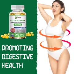 Digestive System Support Supplement Candida Cleanse Natural Herbs 4 Gut & Colon