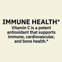 Spring Valley Vitamin C Chewable Tablets 500 mg, 200 Count – Immune Health