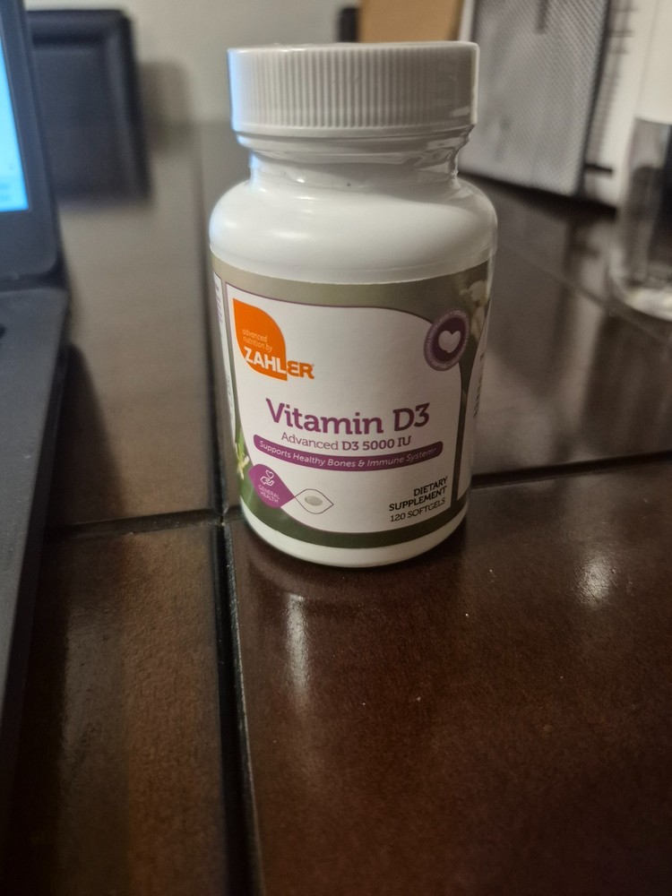 Vitamin D3, Advanced D3 Formula, 125 mcg (5,000 IU), 120 Softgels