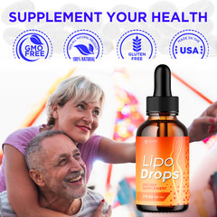 Lipo Drops Maximum Strength Keto Formula Weight Management Supplement (3 Pack)