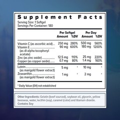 Focus Select AREDS2 Based Eye Vitamin-Mineral Supplement – 180 Capsules
