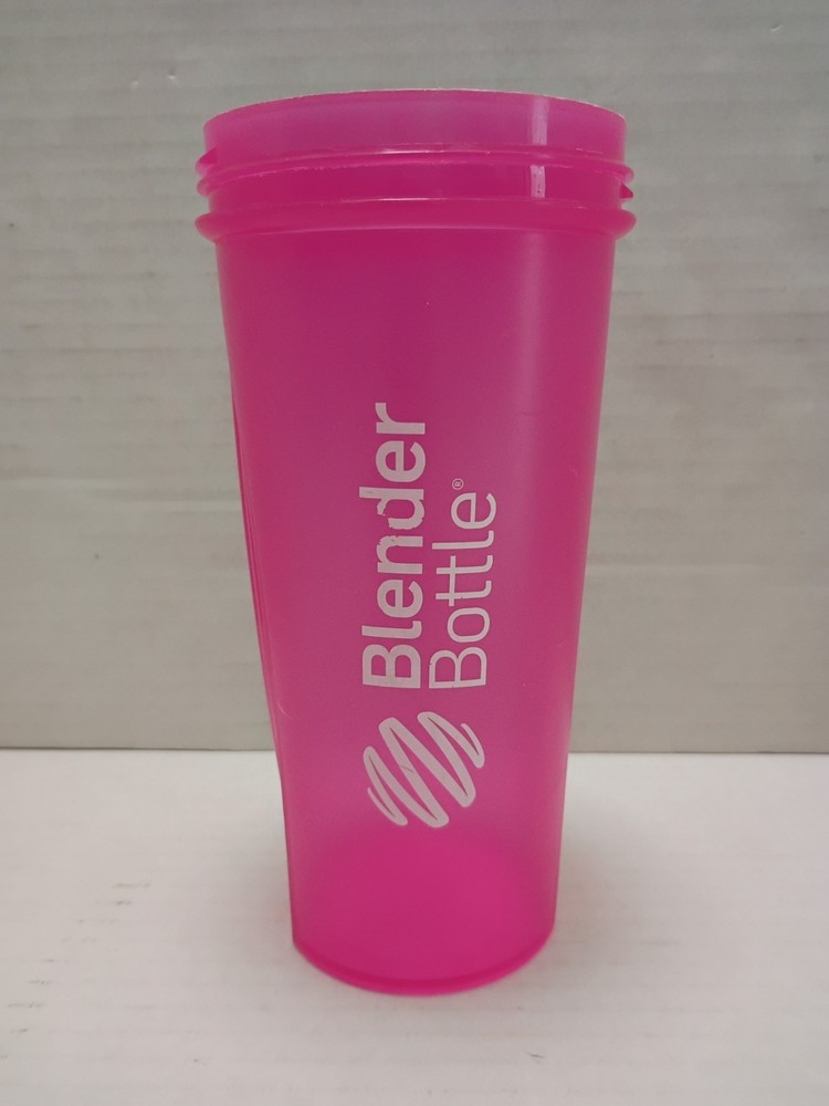 Blender Bottle 28oz Replacement Bottle Base ONLY Pink With White Letters