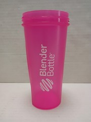 Blender Bottle 28oz Replacement Bottle Base ONLY Pink With White Letters