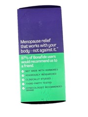Bonafide Hot Flash and Night Sweats Relief Tablets 14-Day Supply – 28ct EXP 2027