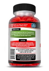 (2 Pack) Apple Cider Vinegar Gummies Fast Weight Loss Cleanse – Compare to Goli