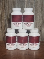 (5 Pack) NeoGluco Capsules – Blood Sugar Support – 30ct per Bottle