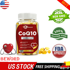 CoQ10 Coenzyme Q10 300mg 120 Capsules Heart Support NON GMO-