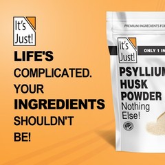 Psyllium Husk Powder – Dietary Fiber for Digestive Health, Keto Baking, 24oz
