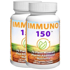 1-3 Pack Immuno 150, Immune Support Supplement, Packed with 70 Plant Minerals
