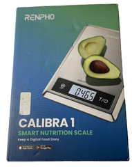 RENPHO Smart Nutritional Scale Stainless Steel Digital Food Diary Bluetooth NEW