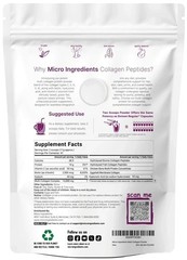 3 Hydrolyzed Multi Collagen Peptides Powder 1 lb PACK Protein Peptide