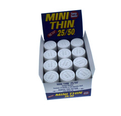 MINI THIN 25/50 ENERGY BOOSTER-DIETARY SUPPLEMENT-12 BOTTLES OF 30 CAPSULES EACH