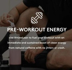 RSP Nutrition AminoLean Energy Pre Workout Powder 5g Vegan Amino Acids Exp 03/27