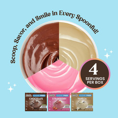 Simply Desserts Vanilla, Strawberry & Chocolate Instant Pudding, Sugar-Free, Var