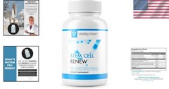Unflavored Stem Cell Renew Capsules: Rejuvenate Your Body & Mind – 30-Day Supply