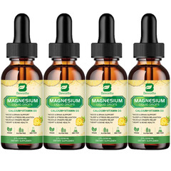 Magnesium Glycinate Liquid Drop High Potency Promotes Nerve Relief Sleep Support