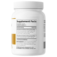 Boost Immunity with US Made Ginsenosides | 120 Ginseng Capsules | Vinsic Noble