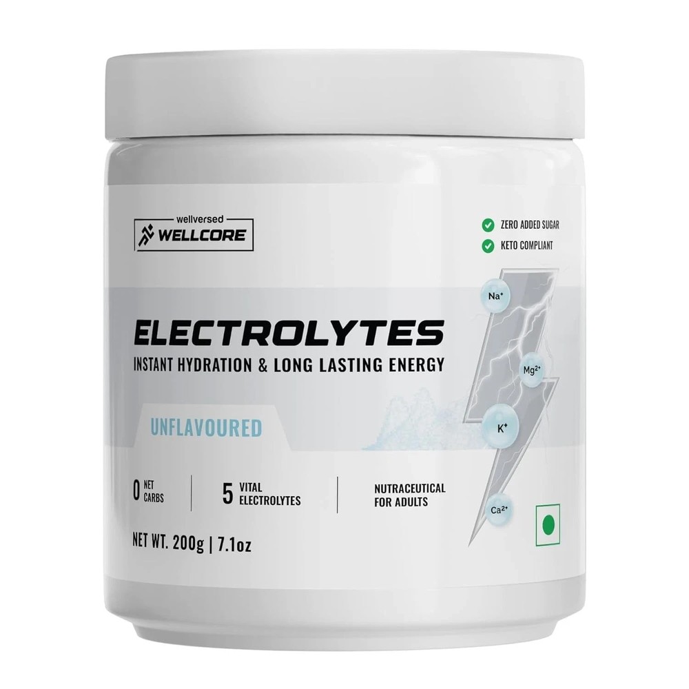 Wellcore Electrolytes Powder 200gm D015