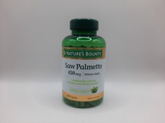 Nature’s Bounty Saw Palmetto 450 mg 250 Count Capsules Exp 05/2028