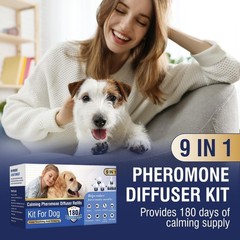 Dog Pheromones Calming Diffuser Kit Appeasing Pheromone Diffuser to Calm (3 P…