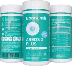 Upnourish AREDS 2+ – Advanced Eye Vitamin Supplement 120 Softgels