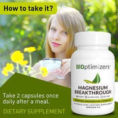 Breakthrough Magnesium BiOptimizers All 7 Essential Forms,for Sleep,Brain Health