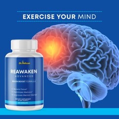 ReAwaken Advanced-Brain Support- 3 Bottles- 180 Capsules