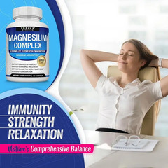 Magnesium complex 1000mg 7 types | Sleep musculoskeletal support 90