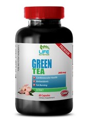 green tea fat burner – GREEN TEA EXTRACT 300mg – weight loss aid pills 1 Bottle