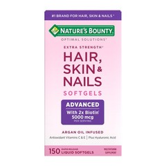Nature’s Bounty Advanced Hair, Skin & Nails, Argan-Infused 150 Count, N/a