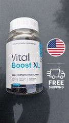 (1 Pack) Vital Boost XL Male Gummys Advanced Formula VitalBoost XL 60 Gummies
