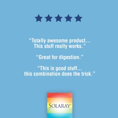 Solaray Multidophilus 12 Strain Probiotic | 20 Billion CFU | 25 Servings | 50