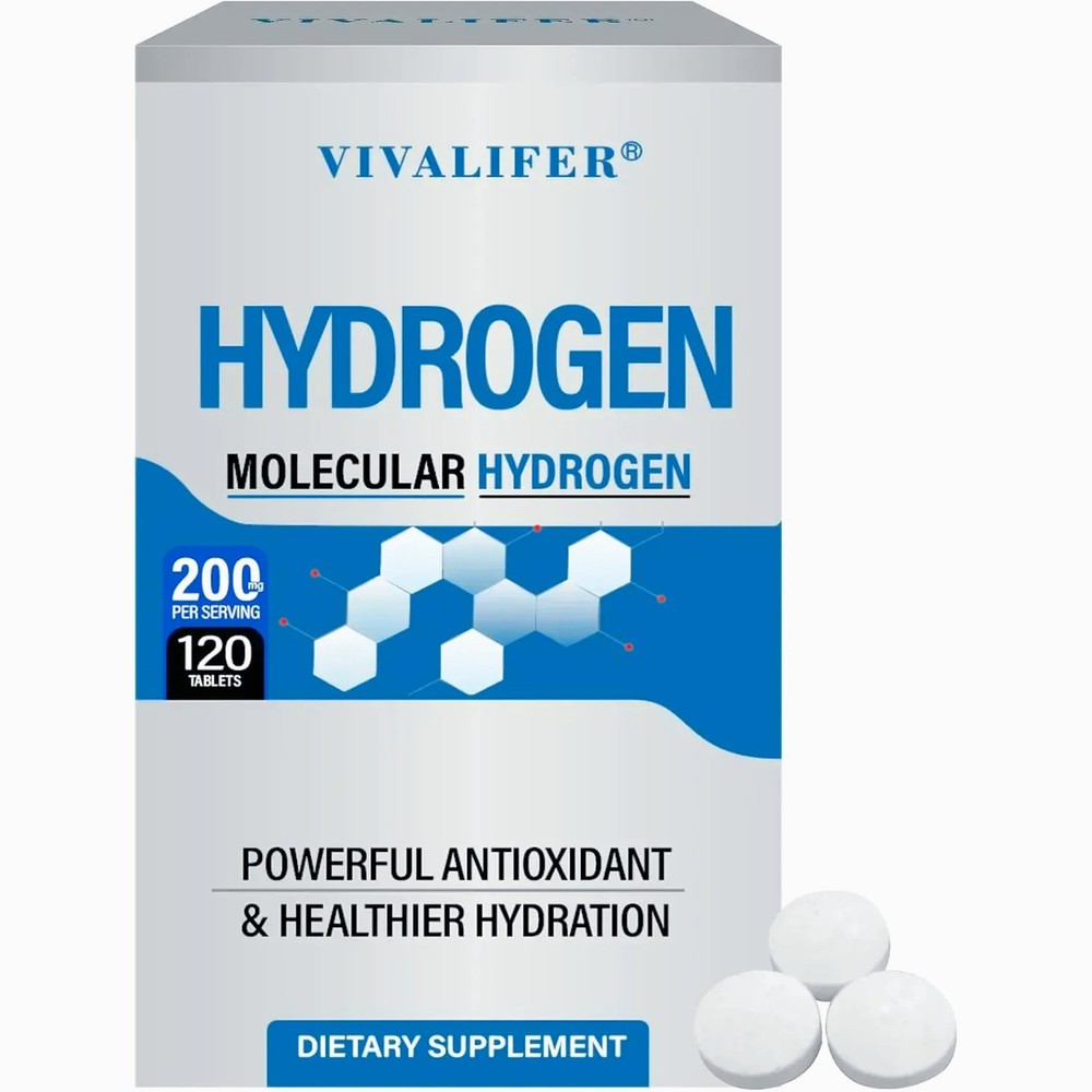 120 Tablets Molecular Hydrogen H2 Fast Dissolving Magnesium Supplement