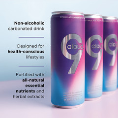 Cloud 9 Natural Aphrodisiac & Sensory Enhancer Drink – 12 fl oz Can (Single)